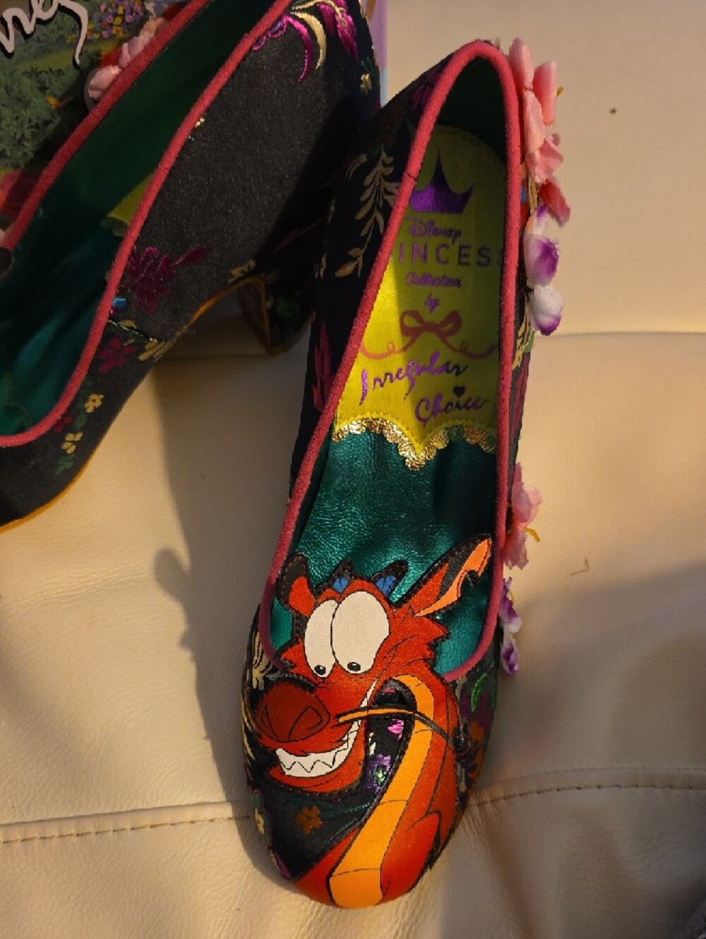 Disney's Mulan Woman's Heels By Irregular Choice NWT UK 40 - Picture 3 of 16